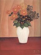 Bouquet of Flowers, Henri Rousseau